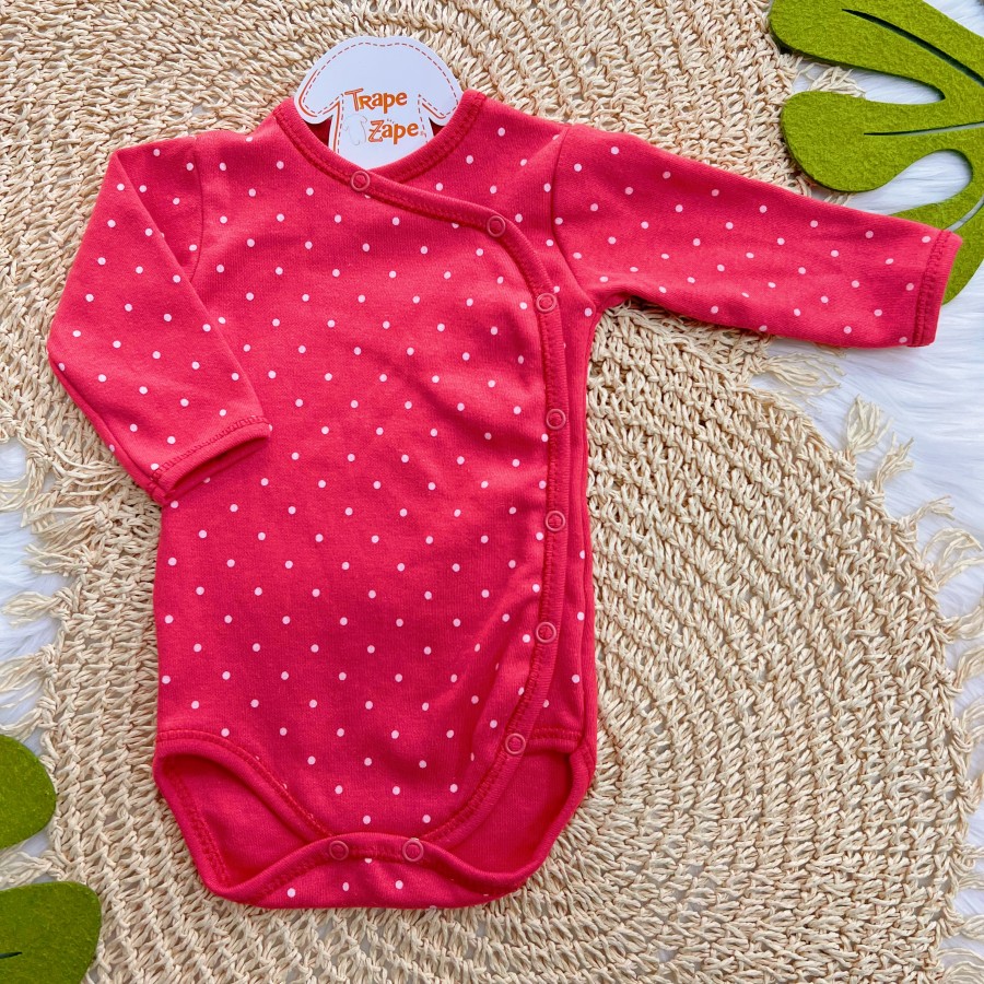 Body Kimono M/L Poá - Rosa Pink